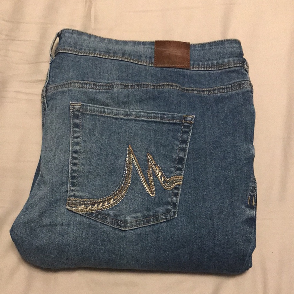 Maurices straight leg jeans - 20 LONG